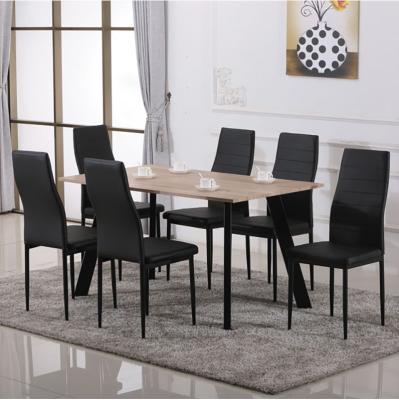 China Adjustable Table (Height) Manger Black And White Chair With Chaises And 4 Dining Set Gray Bar Black With High White Quality for sale