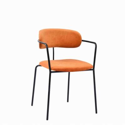 China Dining Chair Modern Chairs With Steel Legs Chair Danish Design Plastic Restaurant for sale