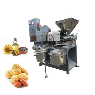 China New Design Automatic Machine Flaxseed Sunflower Oil Processing Machine Peanut Oil Press Plant for sale