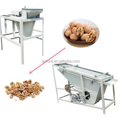 China Snacks Factory Walnut Husk Peeler Breaking Nuts Processing Production Line for sale