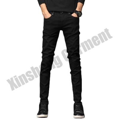 China QUICK DRY Fashion Custom Fit Slim Fit Popular Skinny Denim Classic Zipper Jeans Men Skinny Casual Wholesale for sale