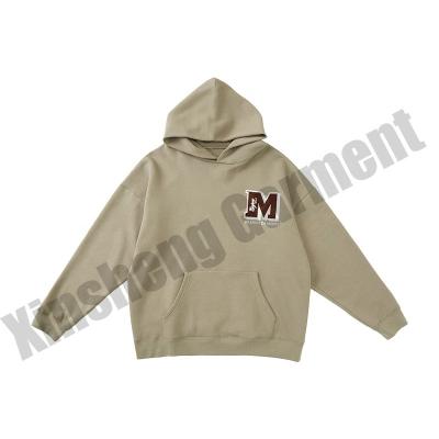 China hot sale Anti-wrinkle white breath printing hoodie simple custom logo pullover streetwear oversized empty men's hoodie for sale