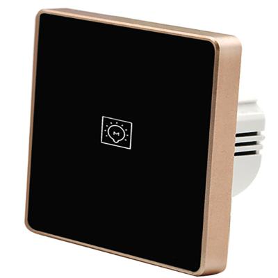 China Glomarket Wifi 1/2/3/4 Gang Touch Wall Screen Switch No Neutral Eu Standard Tuya Smart Switch Two Way Switch for sale