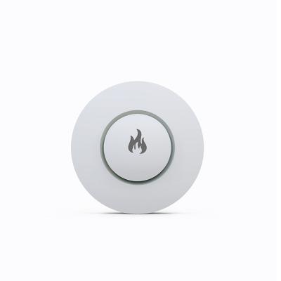 Cina Glomarket Tuya Zigbee Smoke Detector Wifi Smoke Alarm Fire Sensor Detector Security Alarm Systems For Homes in vendita