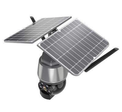 China Tuya Wifi 4G Solar PTZ Camera EU US AU JP 4MP Wireless Security Battery Camera for sale