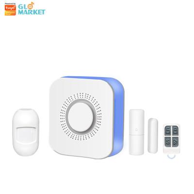 China Glomarket WIFI Tuya Smart Home Security Alarm Siren System Wireless Fire Burglar for sale