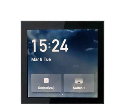 China Pantalla de centro control de Tuya de la pantalla de la entrada de Smart Zigbee de 4 pulgadas en venta