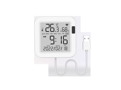 Cina Glomarket Tuya Wifi Smart Temperature Humidity Sensor Wireless Home Termometro Rilevatore igrometro in vendita