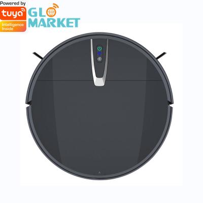 China Glomarket robô inteligente aspirador de pó tuya wifi limpador de casa com navegação a laser wifi 2000pa sucção robô aspirador à venda