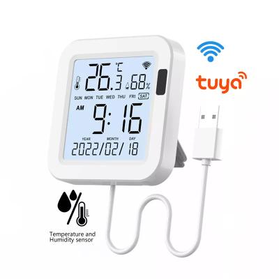 China Glomarket Tuya Wifi Smart Temperatur-Feuchtigkeitssensor Wireless Home Thermometer Hygrometer Detektor zu verkaufen