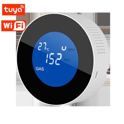 China Glomarket Tuya Wifi Alarmsysteem Led Digitaal Alarm Lekdetector Gassensor Gaslekdetector Te koop