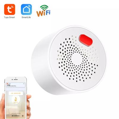 China Tuya Wifi Smart Gaslecksucher Sensor US/UK/EU Plug Home Security Guard Remote Haushaltsgasalarm Detektor Leckage S zu verkaufen