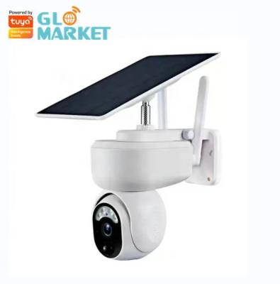 China Cámara al aire libre de la prenda impermeable PTZ de la energía baja de la seguridad de Wifi 2MP Smart Solar Camera en venta