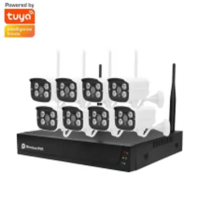 China 4/8 cámara de Tuya Smart WiFi de las cámaras de seguridad de los canales NVR con vida de sistema casero en venta