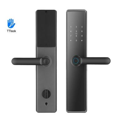 Cina Glomarket Apartment Room Lock Fingerprint Smart Door Lock Ble Password Keyless App Control Digital Door Locks in vendita