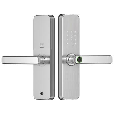 China Glomarket Tuya Smart Door Lock Bedroom Home Digital Biometric Fingerprint Intelligent Handle Electronic Locks en venta