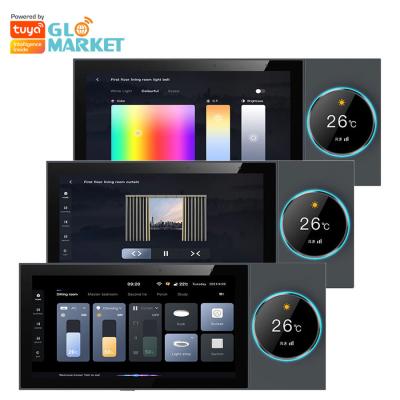 China Glomarket Tuya Wifi Smart 6 polegadas painel de controle multifunção integrado no Zigbee Gateway Smart Home Controller Smart Host à venda