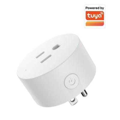 China El control Tuya Wifi de la voz de IFTTT tapa el enchufe elegante de 220 voltios 16 amperios en venta