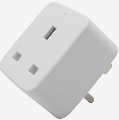 China CE 10A Smart Plug Socket Security Smart Home Zigbee Wall Socket Uk for sale