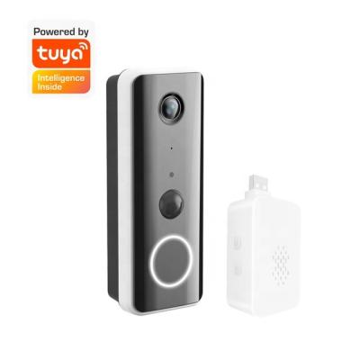 China Pir Detection Smart Video Doorbell-Klok van de de Nokkendeur van het Rings1080p Hd de Draadloze Kijkglas Te koop