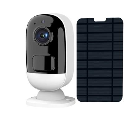 中国 Glomarket Smart Home Wifi Wireless Camera Low Power 3MP Solar Battery Hd Night Vision WIFI Baby Audio Monitor Camera 販売のため