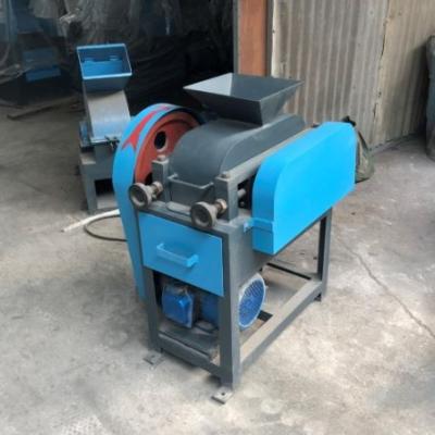 China Labrotary Mini Double Roller Crusher / 200x150 200x125 200x75 Lab Mini Roller Crusher Price for sale