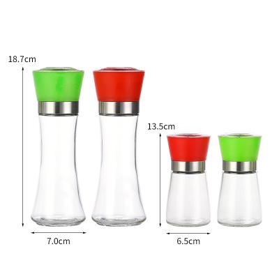 China Hot Selling Minimalist Small Stainless Steel Grinder Black Pepper Crusher Portable Pepper Grinder for sale