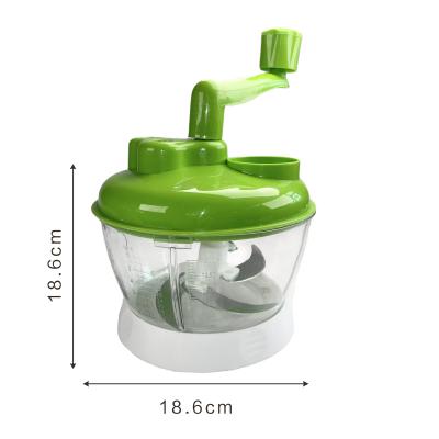 China Viable Vegetable Cutter Kitchen Instruments Cooking Tools Coriander Chopper Grinder Plastic Herb Grinder for sale