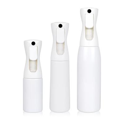 China Cosmetic Continuous Fine Mist Spray Bottle Salon Barber Reusable Trigger Alcohol Disinfection 300ml Spray Bottle for sale