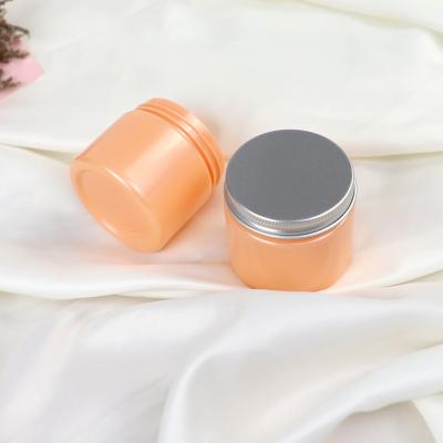 China Custom Printing Facial Balm 100g Jar Face Cream Mask Cosmetic Plastic Cleaning Containers for sale