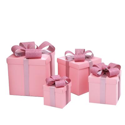 China New Stylish Recyclable Present Custom Design Luxury Merry Christmas Macaron Box For Christmas Tree for sale