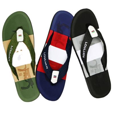 China Summer High Quality Lightweight Anti-slippery Slippers Fashion Trend Men's Outdoor Beach Flip Flops for sale