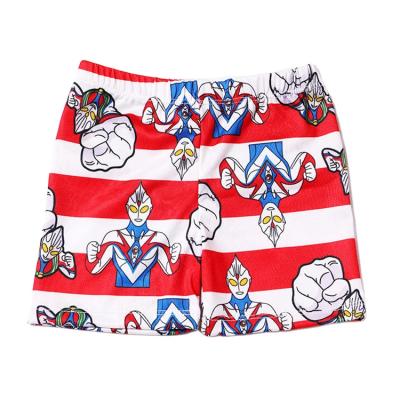 China Breathable Toddler Swim Shorts Cartoon Printed Boxer Kids Quick Dry Beach Swimwear for sale