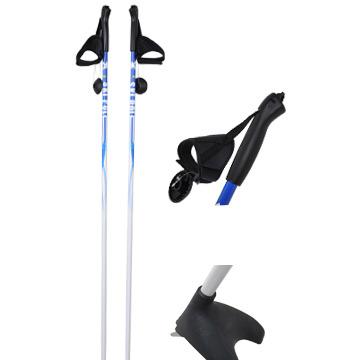 China Sports Alum 6061 / 7075 / 30% Carbon Fiber Touring Pole / Alpine Pole for sale