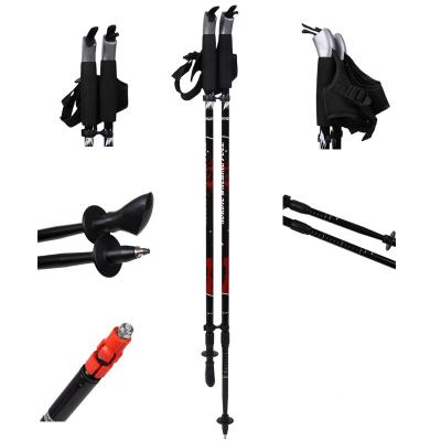 China 2020 Hot Sale Spring Alum/Carbon Fiber Outdoor Nordic Walking Poles Place Equipment Two Sections for sale