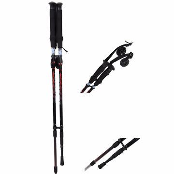 China Durable new style 2 sections aluminum telescopic pole accessories telescopic rods/trekking poles nordic poles for sale