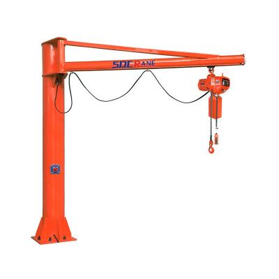 China Industrial Jib Crane Sell New Manual Jib Crane Column Cantilever Crane Good Type for sale