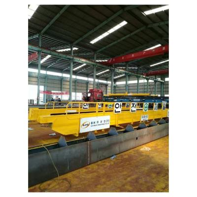 China Other Service10+10t Double Girder Crane Electric Large Tonnage Double Girder High Quality Brage Crane for sale