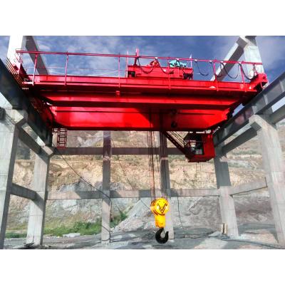 China Bridge Crane Hot Sale Superior Quality 3Ton 5Ton 10 Ton Double Girder Beam Overhead Crane For Manufacturing Plant for sale