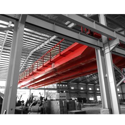 China Other SDCrane 5 Ton Multifunctional Double Girder Electric Suspended Overhead Crane for sale