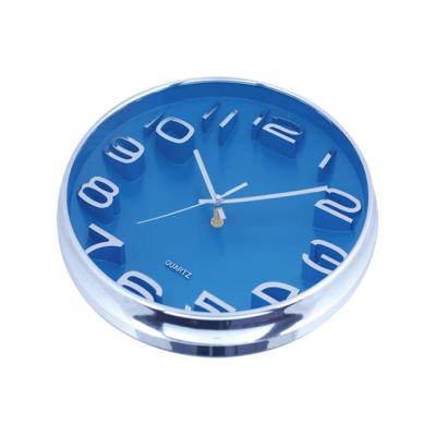 China Large size new design CREATIVE numbers 13 3d inch high quality plastic wall clock for sale