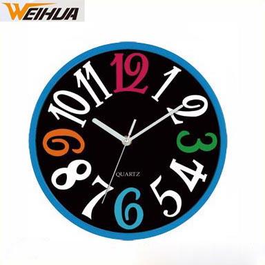 China CREATIVE Silent Analog Clock WH-6717C Special Number Design for sale