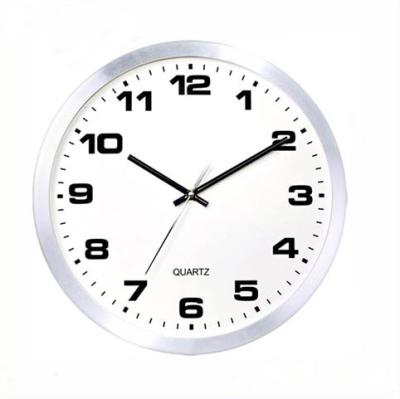 China WH-9967 clock craft metal dial design large CLASSIC metal wall clock 16 inch wall clock for sale