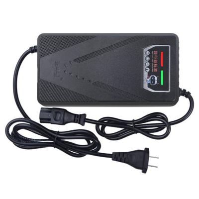 China Motorcycle / Scooter Lamp Lead Acid Battery Charger 110V Two Volt Input, 48V 20ah for sale