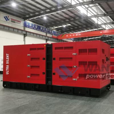 China with Silent Type PERKINS Engine 640KW/800KVA Diesel Generator Set WT-P800 for sale