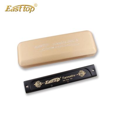 China ABS+Metal T22K EASTTOP 22 Hole Study Tremolo Harmonica for sale