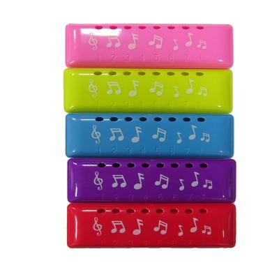 China DF8A 8 Holes Promotion Plastic Harmonica Toy Musical Instrument Colorful Plastic Harmonica for sale