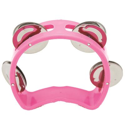 China ABS Factory Mini Chinese tambourine basque instruments for kids play for sale