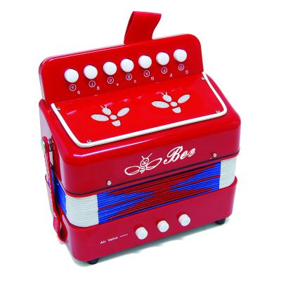 China 2 Key Bass 7 Accordion Musical Instrument For Kids , Gift Standard for sale