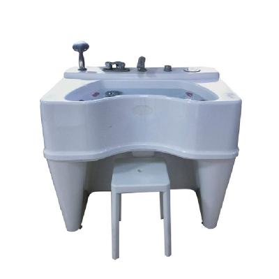 China 2022 New 37L Stainless Steel 220v 1.8kw 8mm Durable Acrylic Upper-limb Bathtub Rehabilitation Whirlpool Bathtub for sale